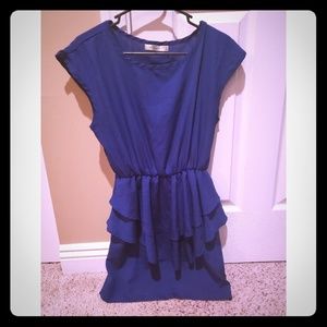 Beautiful Cobalt Blue Sheer Dress